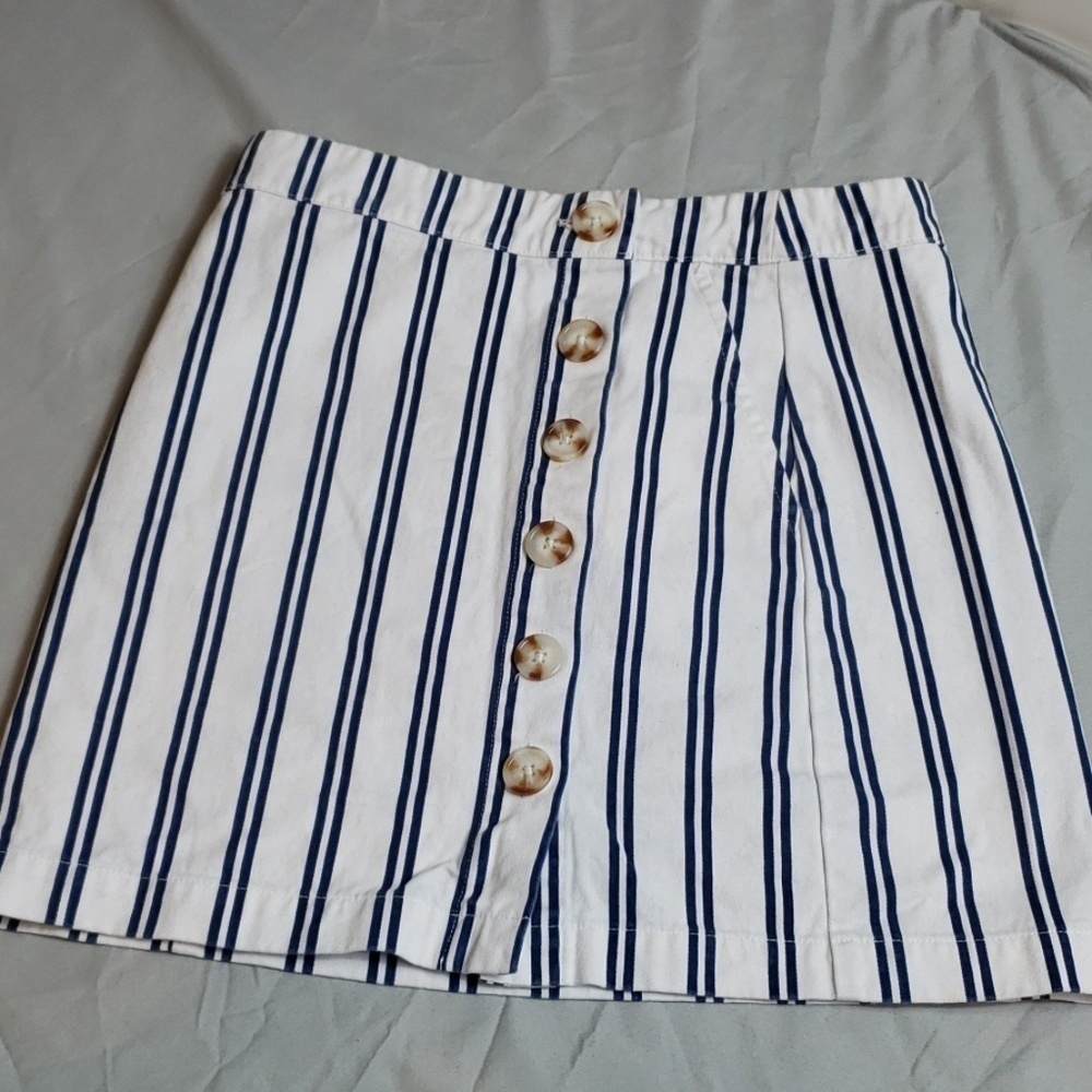 Forever 21 striped mini skirt size small - Picture 1 of 4